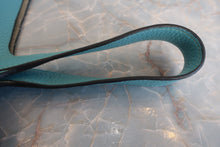 将图片加载到图库查看器,HERMES PICOTIN LOCK PM Clemence leather Blue atoll T刻印 Hand bag 700120237