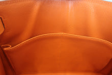 画像をギャラリービューアに読み込む, HERMES/エルメス ケリー28 ヴォーエプソン オレンジ □J刻印 ショルダーバッグ 800020027