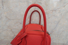 Load image into Gallery viewer, HERMES LINDY 26 Clemence leather Rouge pivoine T Engraving Shoulder bag 700020027