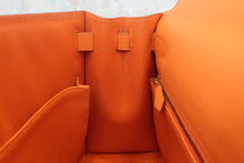 画像をギャラリービューアに読み込む, HERMES/エルメス ケリー28 ヴォーエプソン オレンジ □J刻印 ショルダーバッグ 800020027