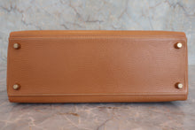 將圖片載入圖庫檢視器 HERMES/エルメス ケリー32 アルデンヌ ナチュラル ○X刻印 ショルダーバッグ 800060168