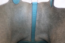 将图片加载到图库查看器,HERMES PICOTIN LOCK PM Clemence leather Blue atoll T刻印 Hand bag 700120237