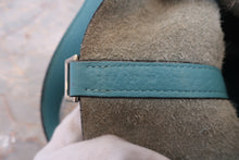 将图片加载到图库查看器,HERMES PICOTIN LOCK PM Clemence leather Blue atoll T刻印 Hand bag 700120237