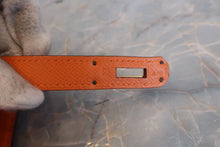 画像をギャラリービューアに読み込む, HERMES/エルメス ケリー28 ヴォーエプソン オレンジ □J刻印 ショルダーバッグ 800020027