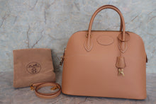 将图片加载到图库查看器,HERMES BOLIDE 35 Graine Couchevel leather Natural 〇Z刻印 Shoulder bag 700120234