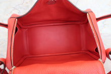 Load image into Gallery viewer, HERMES LINDY 26 Clemence leather Rouge pivoine T Engraving Shoulder bag 700020027