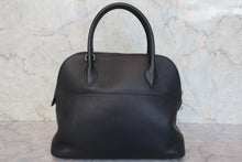 将图片加载到图库查看器,HERMES BOLIDE 31 Clemence leather Black □H刻印 Shoulder bag 800090117