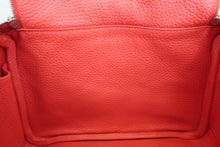 Load image into Gallery viewer, HERMES LINDY 26 Clemence leather Rouge pivoine T Engraving Shoulder bag 700020027