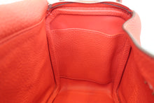 Load image into Gallery viewer, HERMES LINDY 26 Clemence leather Rouge pivoine T Engraving Shoulder bag 700020027