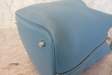 画像をギャラリービューアに読み込む, HERMES/エルメス ピコタンロックMM トリヨンクレマンス ブルージーン □M刻印 ハンドバッグ 700100150