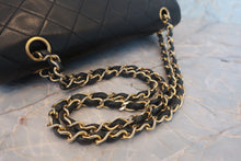 画像をギャラリービューアに読み込む, CHANEL/シャネル マトラッセWフラップWチェーンショルダーバッグ ラムスキン ブラック/ゴールド金具 ショルダーバッグ 800020082
