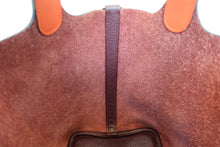 画像をギャラリービューアに読み込む, HERMES/エルメス ピコタンロックエクラPM トリヨンクレマンス/ヴォースイフト プルーン/オレンジポピー T刻印 ハンドバッグ 700110161