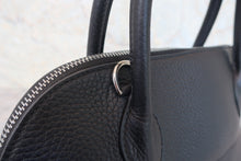 将图片加载到图库查看器,HERMES BOLIDE 31 Clemence leather Black □H刻印 Shoulder bag 800090117