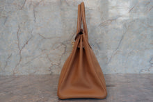 Load image into Gallery viewer, HERMES BIRKIN 30 Graine Couchevel leather Natural 〇X Engraving Hand bag 700040150