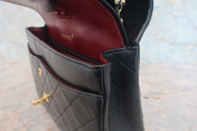 画像をギャラリービューアに読み込む, CHANEL/シャネル マトラッセWフラップWチェーンショルダーバッグ ラムスキン ブラック/ゴールド金具 ショルダーバッグ 800020082