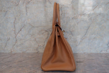 Load image into Gallery viewer, HERMES BIRKIN 30 Graine Couchevel leather Natural 〇X Engraving Hand bag 700040150