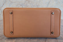 Load image into Gallery viewer, HERMES BIRKIN 30 Graine Couchevel leather Natural 〇X Engraving Hand bag 700040150