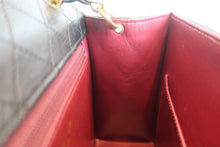 Load image into Gallery viewer, CHANEL Trapezoid chain shoulder bag Lambskin Black/Gold hadware Shoulder bag 800030162