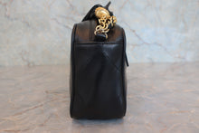 画像をギャラリービューアに読み込む, CHANEL/シャネル ココマークフリンジチェーンショルダーバッグ ラムスキン ブラック/ゴールド金具 ショルダーバッグ 800030149