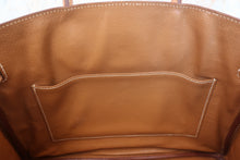 Load image into Gallery viewer, HERMES BIRKIN 30 Graine Couchevel leather Natural 〇X Engraving Hand bag 700040150