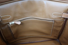 Load image into Gallery viewer, HERMES BIRKIN 30 Graine Couchevel leather Natural 〇X Engraving Hand bag 700040150
