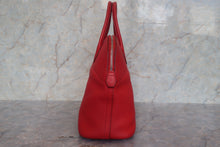 将图片加载到图库查看器,HERMES BOLIDE 35 Clemence leather Rouge garance □I刻印 Hand bag 700120219