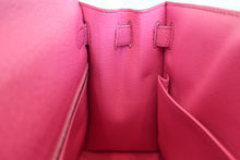 Load image into Gallery viewer, HERMES KELLY 28 Chevre myzore goatskim Fuschia pink □J Engraving Shoulder bag 800040161