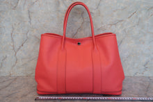 將圖片載入圖庫檢視器 HERMES/エルメス ガーデンパーティPM ヴォーエプソン ブーゲンビリア X刻印 トートバッグ 700080199