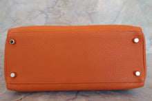 將圖片載入圖庫檢視器 HERMES/エルメス ケリー28 トリヨンクレマンス オレンジ □H刻印 ショルダーバッグ 700030093