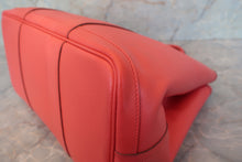 將圖片載入圖庫檢視器 HERMES/エルメス ガーデンパーティPM ヴォーエプソン ブーゲンビリア X刻印 トートバッグ 700080199