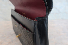 画像をギャラリービューアに読み込む, CHANEL/シャネル マトラッセチェーンショルダーバッグ ラムスキン ブラック/ゴールド金具 ショルダーバッグ 800020089