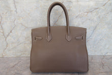 画像をギャラリービューアに読み込む, HERMES/エルメス バーキン30 トゴ エトゥープ □Q刻印 ハンドバッグ 700100133
