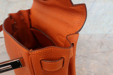 將圖片載入圖庫檢視器 HERMES/エルメス ケリー28 トリヨンクレマンス オレンジ □H刻印 ショルダーバッグ 700030093