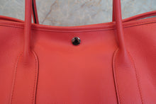 將圖片載入圖庫檢視器 HERMES/エルメス ガーデンパーティPM ヴォーエプソン ブーゲンビリア X刻印 トートバッグ 700080199