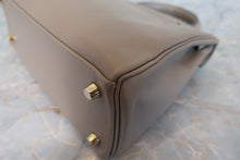 画像をギャラリービューアに読み込む, HERMES/エルメス ケリー25 ヴォースイフト トゥルティエールグレー C刻印 ショルダーバッグ 800090094