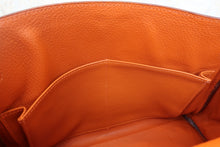 將圖片載入圖庫檢視器 HERMES/エルメス ケリー28 トリヨンクレマンス オレンジ □H刻印 ショルダーバッグ 700030093