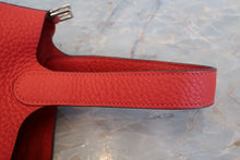 Load image into Gallery viewer, HERMES PICOTIN LOCK PM Clemence leather Rouge tomate A Engraving Hand bag 700110151
