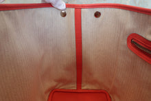 將圖片載入圖庫檢視器 HERMES/エルメス ガーデンパーティPM ヴォーエプソン ブーゲンビリア X刻印 トートバッグ 700080199