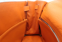 將圖片載入圖庫檢視器 HERMES/エルメス ケリー28 トリヨンクレマンス オレンジ □H刻印 ショルダーバッグ 700030093