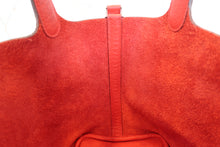 Load image into Gallery viewer, HERMES PICOTIN LOCK PM Clemence leather Rouge tomate A Engraving Hand bag 700110151