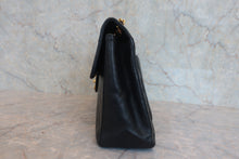 画像をギャラリービューアに読み込む, CHANEL/シャネル デカマトラッセシングルフラップチェーンショルダーバッグ ラムスキン ブラック/ゴールド金具 ショルダーバッグ 800010185