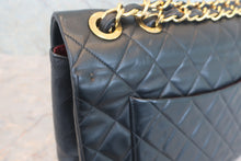 画像をギャラリービューアに読み込む, CHANEL/シャネル デカマトラッセシングルフラップチェーンショルダーバッグ ラムスキン ブラック/ゴールド金具 ショルダーバッグ 800010185