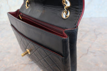Load image into Gallery viewer, CHANEL Matelasse By color chain shoulder bag Lambskin Black/Red/Gold hadware Shoulder bag 700100093