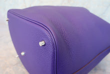 Load image into Gallery viewer, HERMES PICOTIN LOCK GM Clemence leather Ultravaiolet □P Engraving Hand bag 700090050