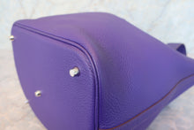 Load image into Gallery viewer, HERMES PICOTIN LOCK GM Clemence leather Ultravaiolet □P Engraving Hand bag 700090050