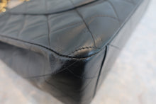 画像をギャラリービューアに読み込む, CHANEL/シャネル デカマトラッセシングルフラップチェーンショルダーバッグ ラムスキン ブラック/ゴールド金具 ショルダーバッグ 800010185