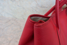 将图片加载到图库查看器,HERMES GARDEN PARTY PM Negonda leather Rouge casaque □Q刻印 Tote bag 800080197