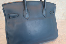 将图片加载到图库查看器,HERMES BIRKIN 30 Swift leather Blue de presse □L刻印 Hand bag 700120225