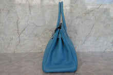 画像をギャラリービューアに読み込む, HERMES/エルメス バーキン30 トゴ ブルージーン □H刻印 ハンドバッグ 700100076