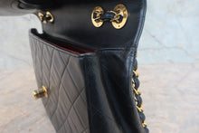 画像をギャラリービューアに読み込む, CHANEL/シャネル デカマトラッセシングルフラップチェーンショルダーバッグ ラムスキン ブラック/ゴールド金具 ショルダーバッグ 800010185